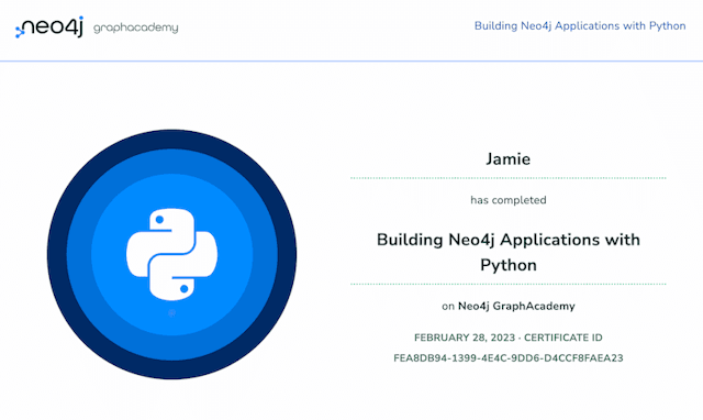 Building Neo4j Applications with Python